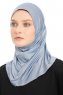 Yazmin - Indigo Amira Hijab Kopftuch Ready To Wear
