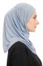 Yazmin - Indigo Amira Hijab Kopftuch Ready To Wear