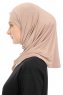 Yazmin - Taupe Amira Hijab Kopftuch Ready To Wear