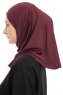 Yazmin - Pflaume Amira Hijab Kopftuch Ready To Wear