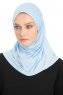 Yazmin - Hellblau Amira Hijab Kopftuch Ready To Wear