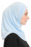 Yazmin - Hellblau Amira Hijab Kopftuch Ready To Wear