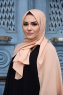 Alida - Beige Baumwolle Hijab - Mirach