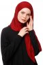 Asya - Bordeaux Praktisch Viscose Hijab