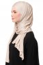 Asya - Helltaupe Praktisch Viscose Hijab