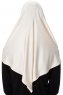 Ava - Leichte Beige One-Piece Al Amira Hijab - Ecardin