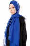 Ayla - Blau Chiffon Hijab
