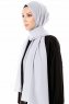 Ayla - Hellgrau Chiffon Hijab