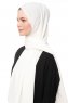 Aylin - Creme Medine Silk Hijab - Gülsoy