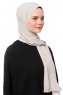 Aylin - Steingrau Medine Silk Hijab - Gülsoy