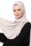 Aylin - Steingrau Medine Silk Hijab - Gülsoy