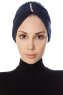 Aynur - Navy Blau Turban