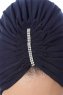 Aynur - Navy Blau Turban
