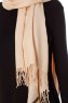 Aysel - Leichte Beige Pashmina Hijab - Gülsoy