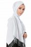 Aysel - Hellblau Pashmina Hijab - Gülsoy