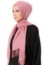 Aysel - Dunkelrosa Pashmina Hijab - Gülsoy