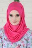 Wilda - Fuchsie Baumwolle Hijab