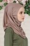 Wilda - Taupe Baumwolle Hijab