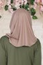 Wilda - Taupe Baumwolle Hijab