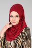 Wilda - Bordeaux Baumwolle Hijab