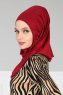 Wilda - Bordeaux Baumwolle Hijab