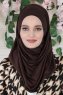 Wilda - Braun Baumwolle Hijab