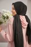 Serap - Schwarz Bamboo Crash Hijab