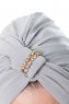 Bahar - Hellgrau Turban