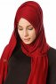 Betul - Bordeaux 1X Jersey Hijab - Ecardin