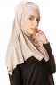 Betul - Helltaupe 1X Jersey Hijab - Ecardin