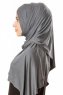 Betul - Dunkelgrau 1X Jersey Hijab - Ecardin