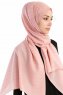 Burcu Gammelrosa Chiffon Hijab Sjal Madame Polo 130031-4