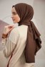 Ceyda - Dunkelbraun Cazz Hijab