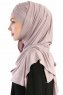 Cansu Stengrå 3X Jersey Hijab Sjal Ecardin 200938-3