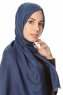 Caria - Navy Blau Hijab - Madame Polo
