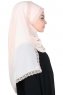 Carin - Beige Praktisch Chiffon Hijab