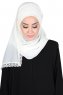 Carin - Creme Praktisch Chiffon Hijab