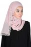 Carin - Altrosa Praktisch Chiffon Hijab