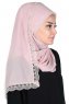 Carin - Altrosa Praktisch Chiffon Hijab