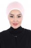 Clara - Altrosa & Creme Baumwolle Turban