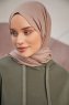 Silky Plain - Taupe Hijab