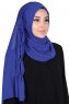 Disa - Blau Praktisch Chiffon Hijab