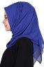 Disa - Blau Praktisch Chiffon Hijab