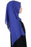 Disa - Blau Praktisch Chiffon Hijab