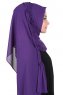 Disa - Lila Praktisch Chiffon Hijab