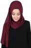 Disa - Pflaume Praktisch Chiffon Hijab