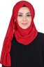 Disa - Rot Praktisch Chiffon Hijab