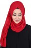 Disa - Rot Praktisch Chiffon Hijab