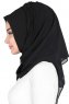 Disa - Schwarz Praktisch Chiffon Hijab