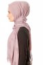 Ebru - Altrosa Baumwolle Hijab